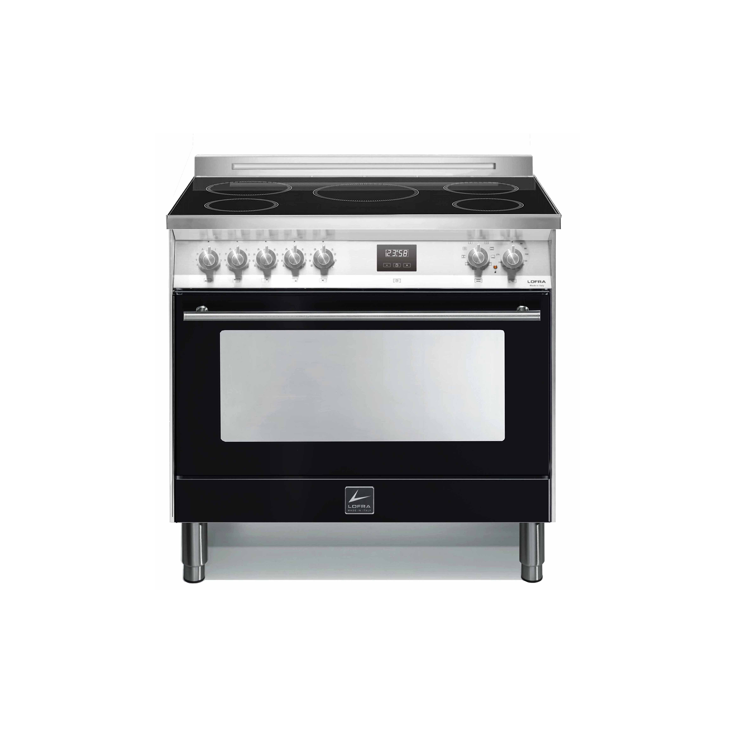 ΚΟΥΖΙΝΑ LOFRA P NM G96WMFT/5I VENEZIA | ΦΟΥΡΝΟΣ ΗΛΕΚΤΡΙΚΟΣ | ΕΣΤΙΕΣ ΚΕΡΑΜΙΚΕΣ ΕΠΑΓΩΓΙΚΗΣ ΤΕΧΝΟΛΟΓΙΑΣ